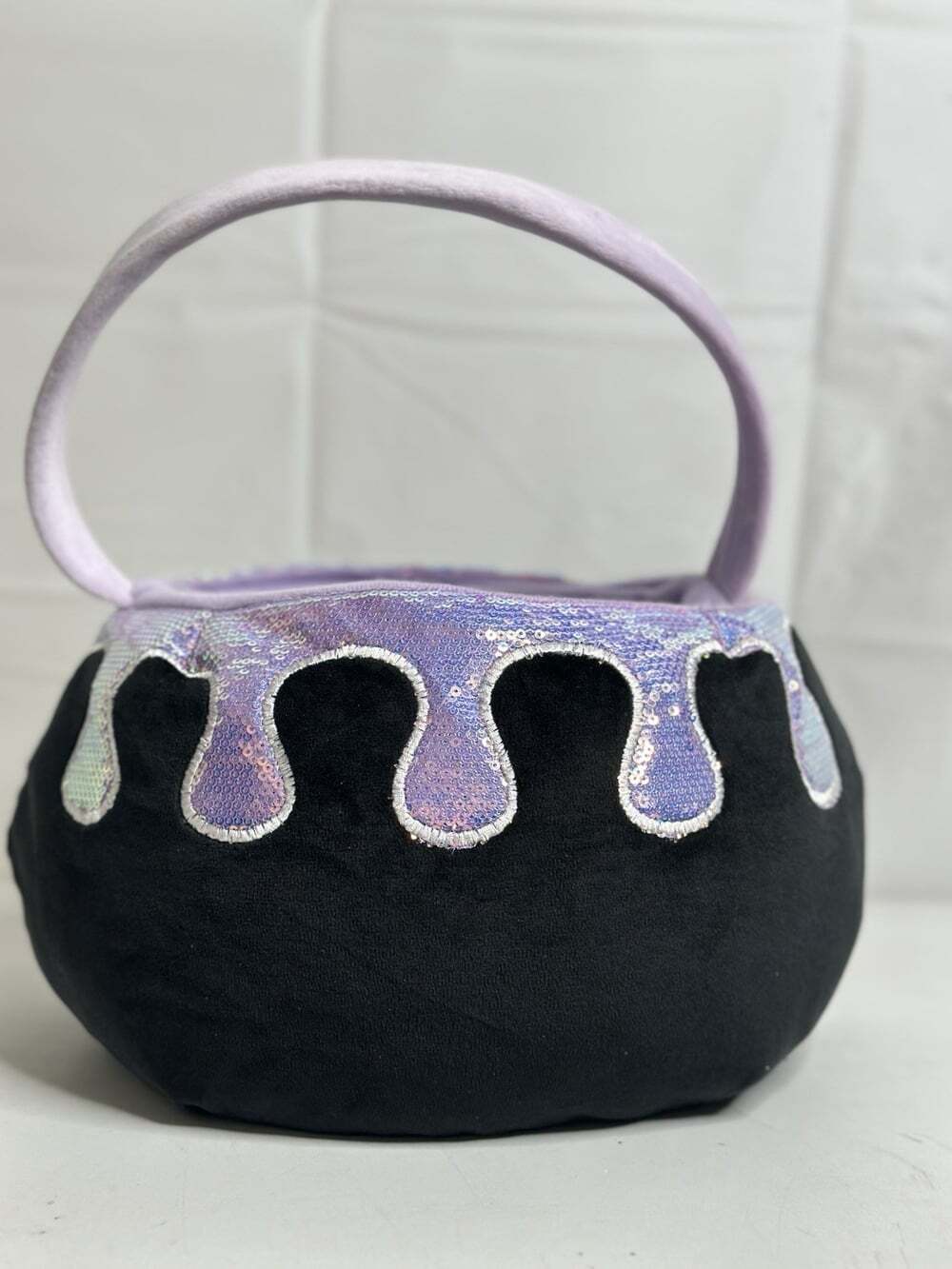 Hyde And Eek Purple Bling Cauldron Trick Or Treat Bag Target 2025